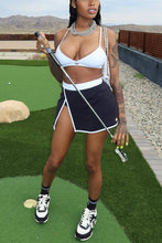 Load image into Gallery viewer, Dream Fit Two piece Halter Neck Bra-top Mini Skirt Set