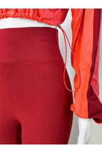 Load image into Gallery viewer, Color Block Workout Leggins Set W Cropped Jacket