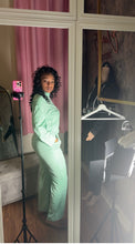Load image into Gallery viewer, Causal Zip up Two piece Set