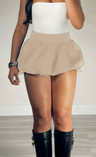 Load image into Gallery viewer, Bubble skirt high-waisted super short skirt