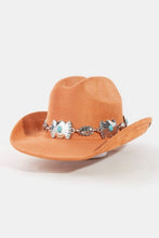 Load image into Gallery viewer, Western Turquoise Concho Chain Belt Cowboy Hat