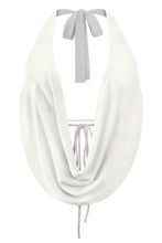 Load image into Gallery viewer, Soft Girl Era Draped Halter Top