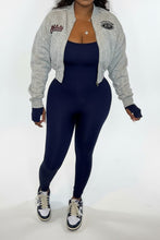 Load image into Gallery viewer, Major league cotton fleeced jacket
