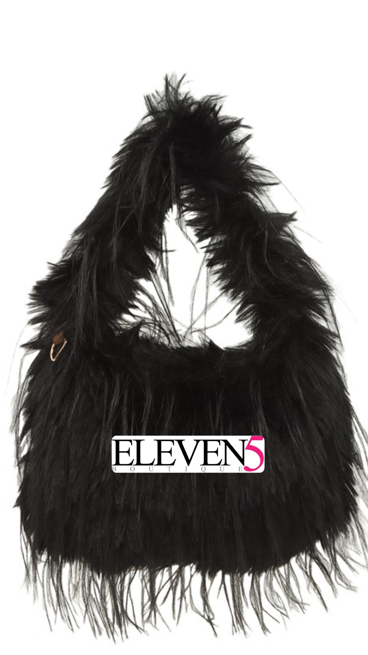 Fluffy Faux Fur Crossbody Bag for Women