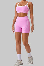 Load image into Gallery viewer, Active Mid Waist bra top and short

