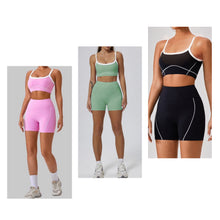 Load image into Gallery viewer, Active Mid Waist bra top and short
