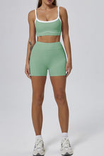 Load image into Gallery viewer, Active Mid Waist bra top and short
