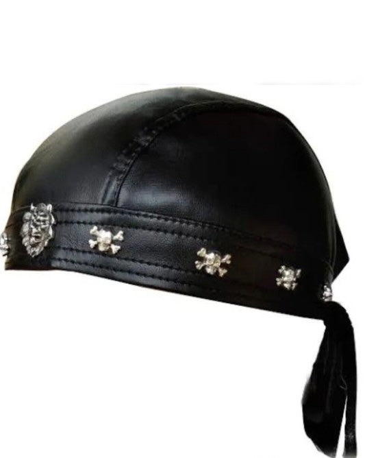 Down to Ride Pleather Bandana Head Wrap