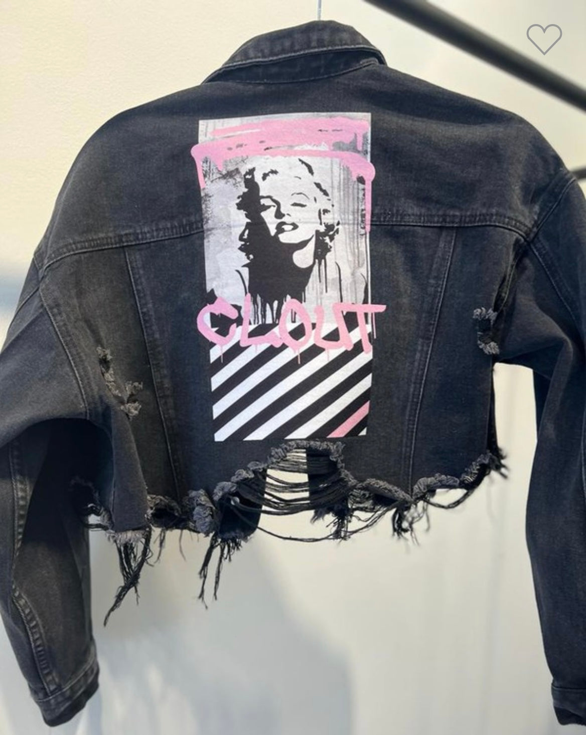 Clout Chasing Distressed Jacket